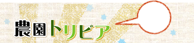 農園トリビア